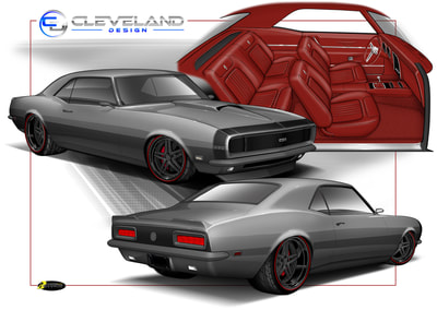 Cleveland Design 1968 Chevrolet Camaro Pro Touring